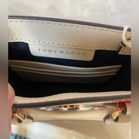 🌸NEW TORY BURCH EMERSON PRINTED MINI SHOPPER TOTE🌸 - Picture 6 of 16